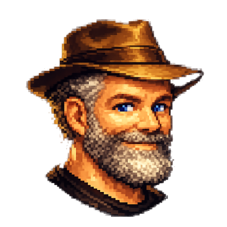 Joseph Dattilo — pixel-art portrait