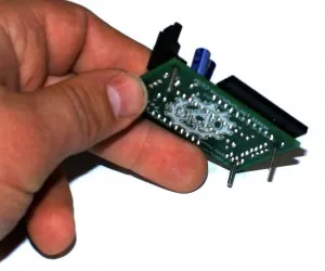 Put the mounting screws in place before moving forward.
